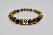 Load image into Gallery viewer, Tigers Eye Beaded Bracelet