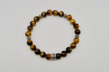 Load image into Gallery viewer, Tigers Eye Beaded Bracelet