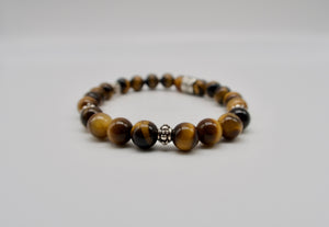 Tigers Eye Beaded Bracelet